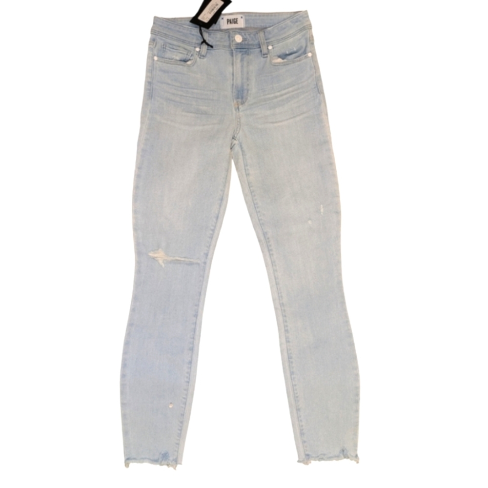 PAIGE Light Blue Skinny Jeans